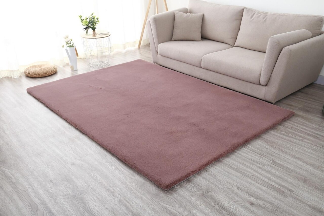 Covor Shaggy soft, Heinner, 160x230 cm, poliester/bumbac, mov - imagine 4